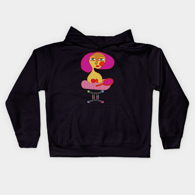 Gemini Zodiac Sign Kids Hoodie by ZodiacSigns